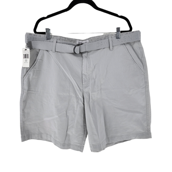 Calvin Klein Jeans Men's Belted Flat Front Short - 42W - Picture 2 of 8